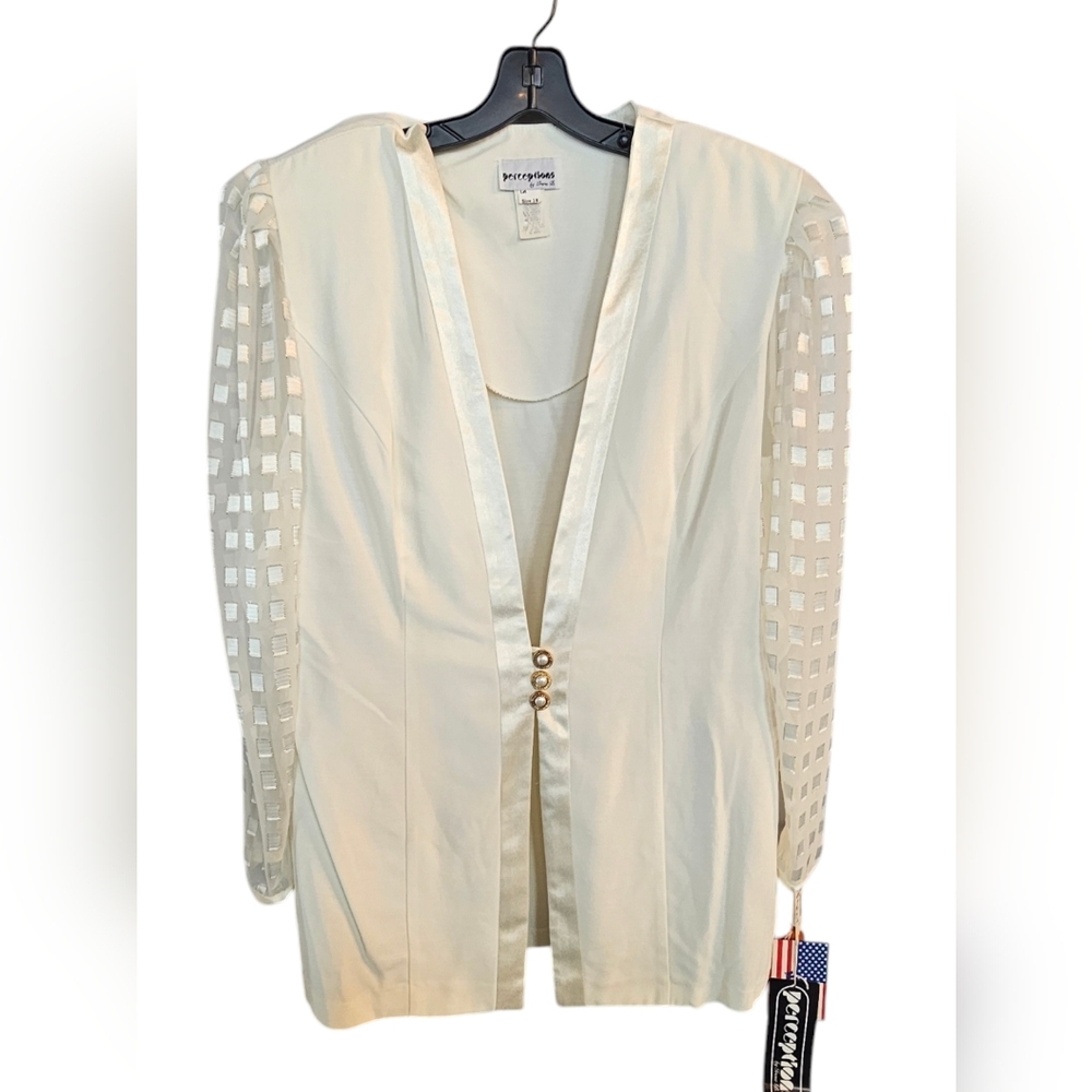 NWT - Vintage Perception by Irene B Courtouse Wedding Suit